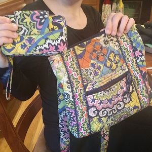 Vera Bradley crossbody and wallet